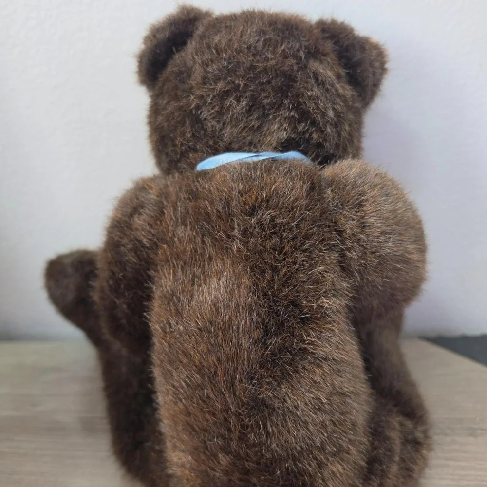 J.B. Bean & Associates Collectible Teddy Bear 17 inch Brown Plush Stuffed Animal